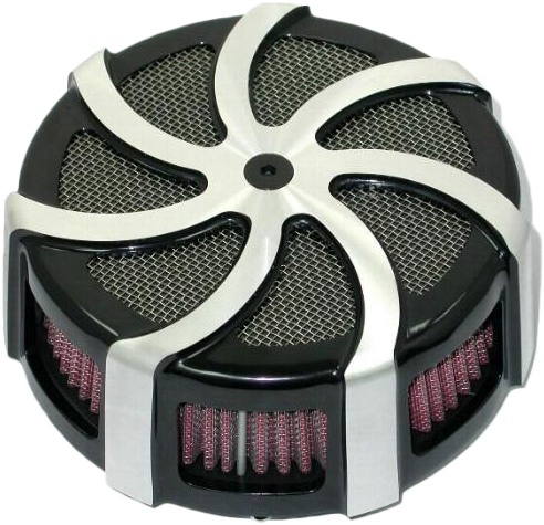 HARDDRIVE KRUEL AIR CLEANER KIT BLACK CONTRAST CUT
