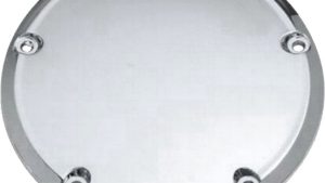 HARDDRIVE SMOOTH DERBY COVER CHROME NARROW TOURING 16-UP