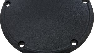 HARDDRIVE SMOOTH DERBY COVER WRINKLE BLK BIG TWIN 99-16