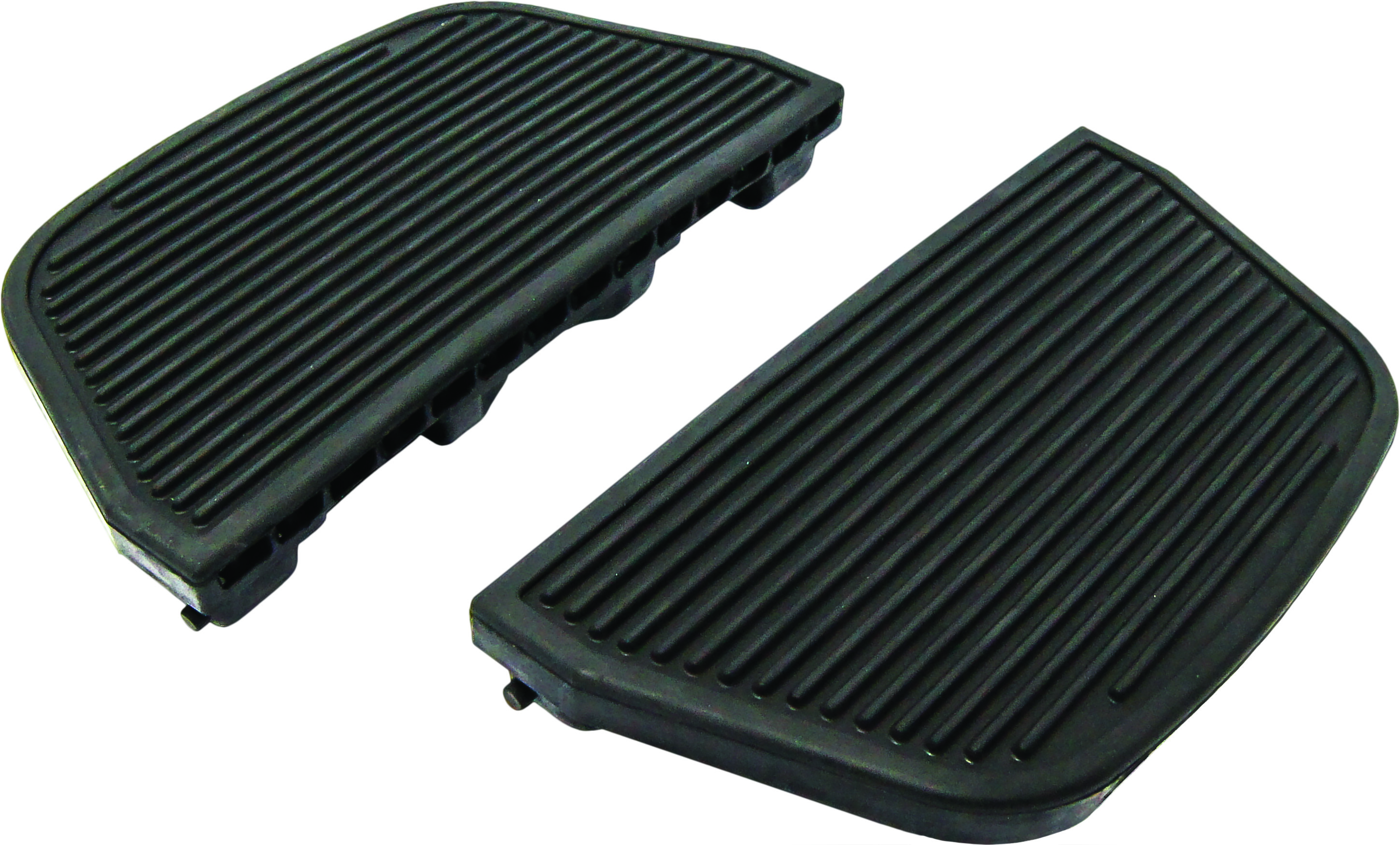 HARDDRIVE FLOORBOARD MATT SET PASSENGER RIBBED FLH/FLT 86-UP