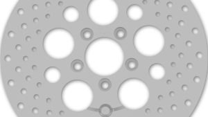 HARDDRIVE SS DRILLED RR ROTOR 11.8 MACHINED