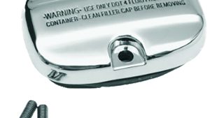 HARDDRIVE RR BRAKE MSTR CYLINDER COVER TOURING 99-04 SOFTAIL 00-05