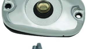 HARDDRIVE RR BRAKE MSTR CYLINDER COVER TOURING 05-07 SOFTAIL 06-UP