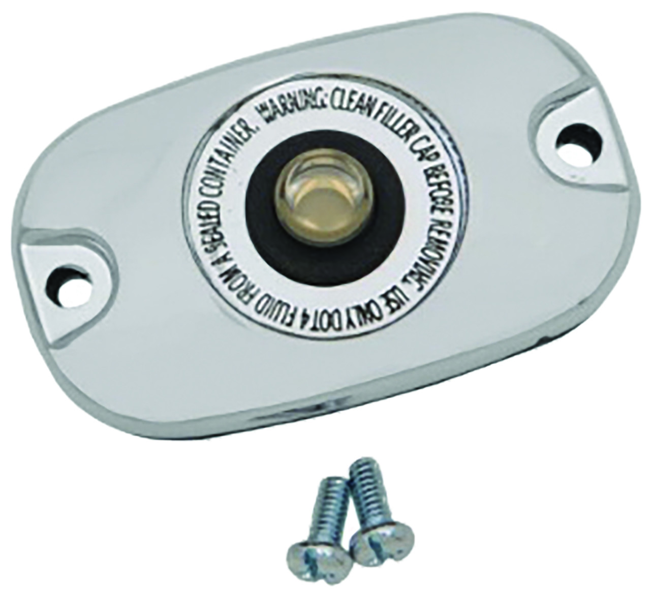 HARDDRIVE RR BRAKE MSTR CYLINDER COVER TOURING 08-20