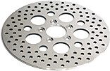 HARDDRIVE BRAKE ROTOR FRONT 11.5" SS POLISHED 2.22ID