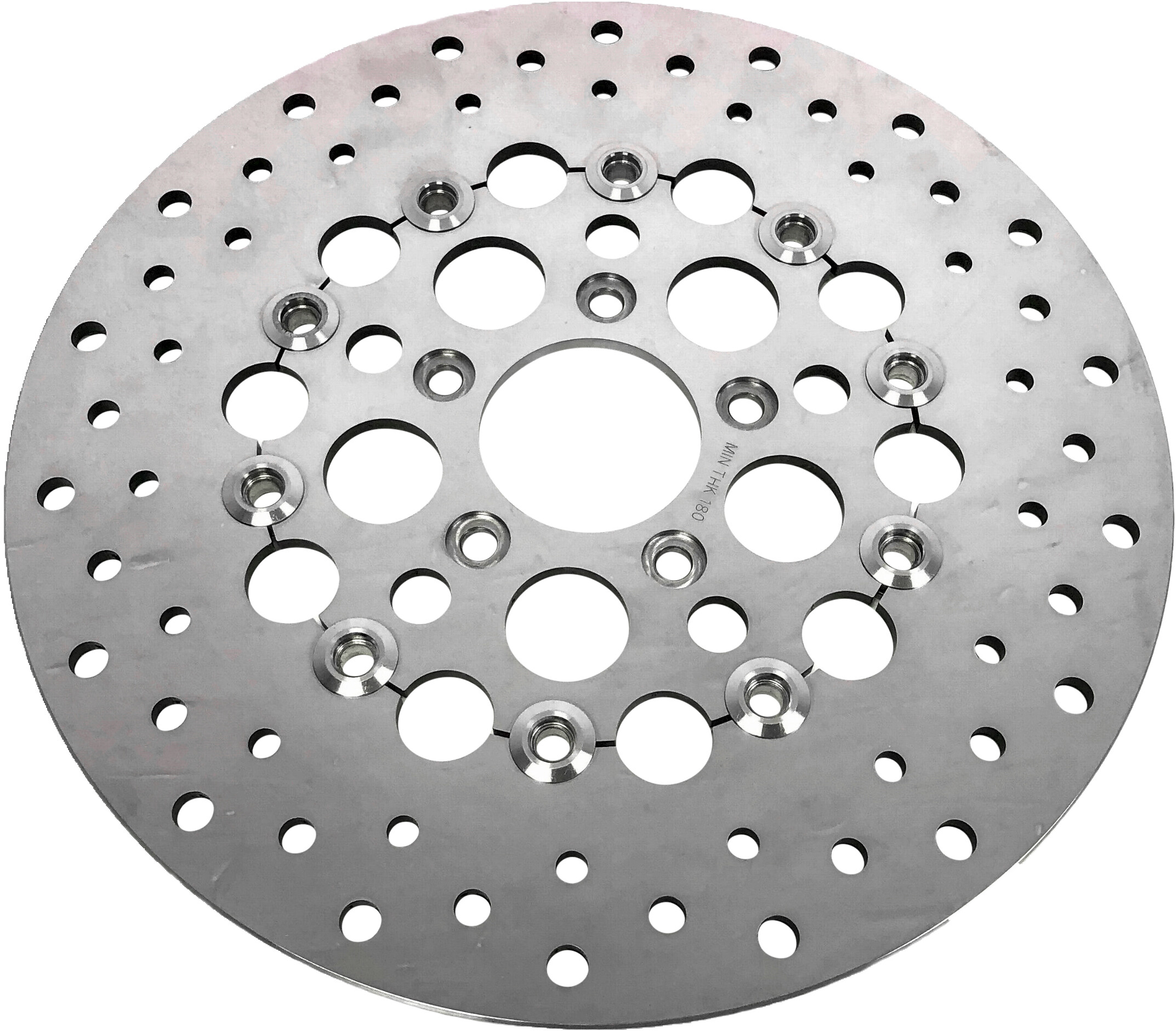 HARDDRIVE FLOATING BRAKE ROTOR 11.5" FRT SS MACHINED 2.22" ID 00-07