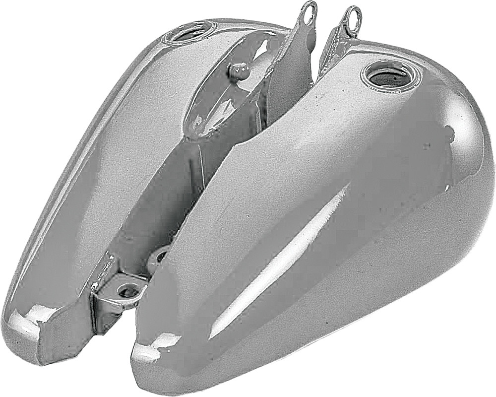 HARDDRIVE FLAT SIDE GAS TANKS 3.5 GAL SCREW-TYPE EVO ST