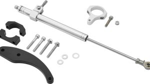 HARDDRIVE STEERING DAMPER 09-13FLT SILVER