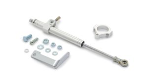 HARDDRIVE STEERING DAMPER 91-05 FXD SILVER