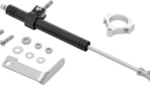 HARDDRIVE STEERING DAMPER 91-05 FXD BLACK