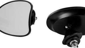 HARDDRIVE TAPERED FAIRING MIRRORS BLACK