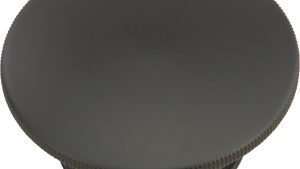 HARDDRIVE GAS CAP SCREW-IN SMOOTH VENTED MATTE BLACK `96-20