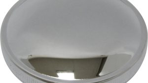 HARDDRIVE CAM STYLE GAS CAP SINGLE CHROME VENTED