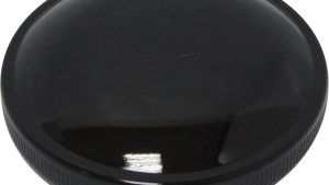 HARDDRIVE CAM STYLE GAS CAP SINGLE BLACK VENTED