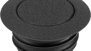 HARDDRIVE POP-UP CAP RH `96-17 BLACK WRINKLE