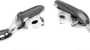 HARDDRIVE VORTEX LEVER SET CHROME FLT/FLH 14-16