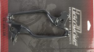 HARDDRIVE 3-SLOT LEVER SET BLACK FLH/FLT 14-16 HYDRO CLUTCH