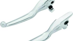 HARDDRIVE SMOOTH LEVER SET CHROME FLT 17-20 EXCEPT TRI GLIDE