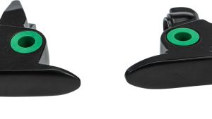 HARDDRIVE SMOOTH LEVER SET BLACK FLT 17-20 EXCEPT TRI GLIDE