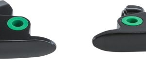 HARDDRIVE 3-HOLE LEVER SET BLACK TOURING 17-20 EXCEPT TRI GLIDE