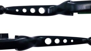 HARDDRIVE 4 HOLE LEVER SET BLACK SOFTAIL 15-17 CABLE