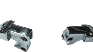 HARDDRIVE SMOOTH LEVER SET CHROME XL 07-13