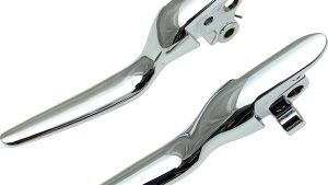 HARDDRIVE LSR LEVER SET CHROME FLT `21-22 CBL CLUTCH
