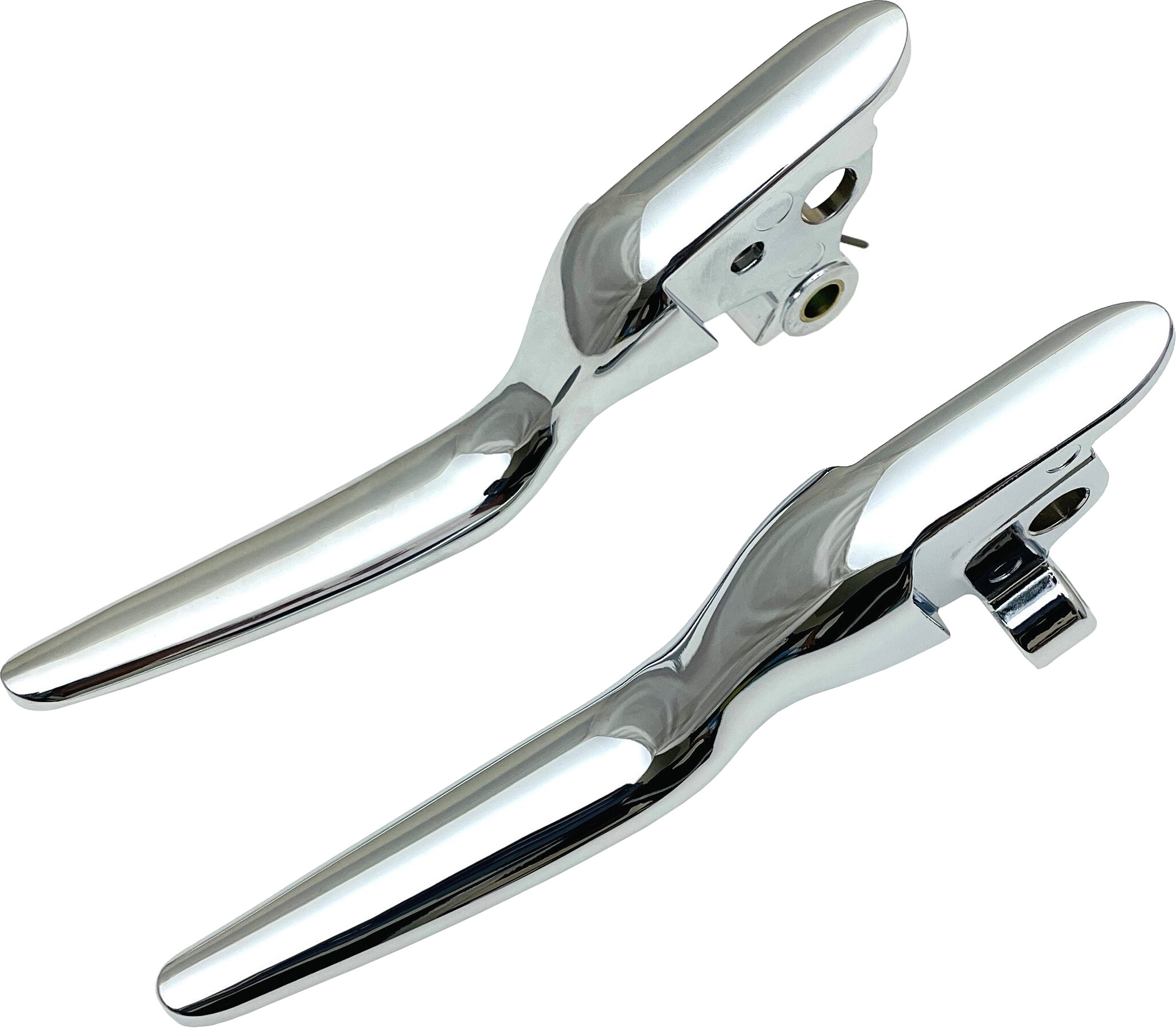 HARDDRIVE LSR LEVER SET CHROME FLT `21-22 CBL CLUTCH