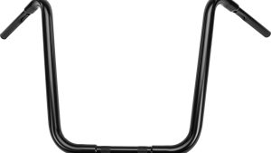HARDDRIVE APE HANGER 1-1/4" BLACK 18" 1" THRU CLAMP - CABLE