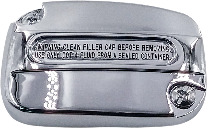 HARDDRIVE CLUTCH MASTER CYLINDER COVER CHROME FLT 17-19 TRIKE 19