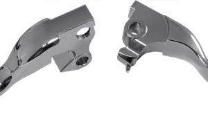 HARDDRIVE SPORTSTER LEVERS CHROME XL `14-24