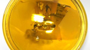 HARDDRIVE 4-1/2" AMBER SEALED BEAM NON-FLUTED