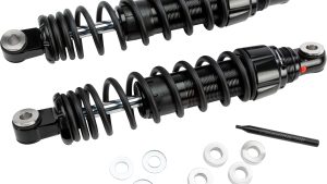 HARDDRIVE SPORTSTER MONOTUBE SHOCK 14" REBOUND ADJ HVY