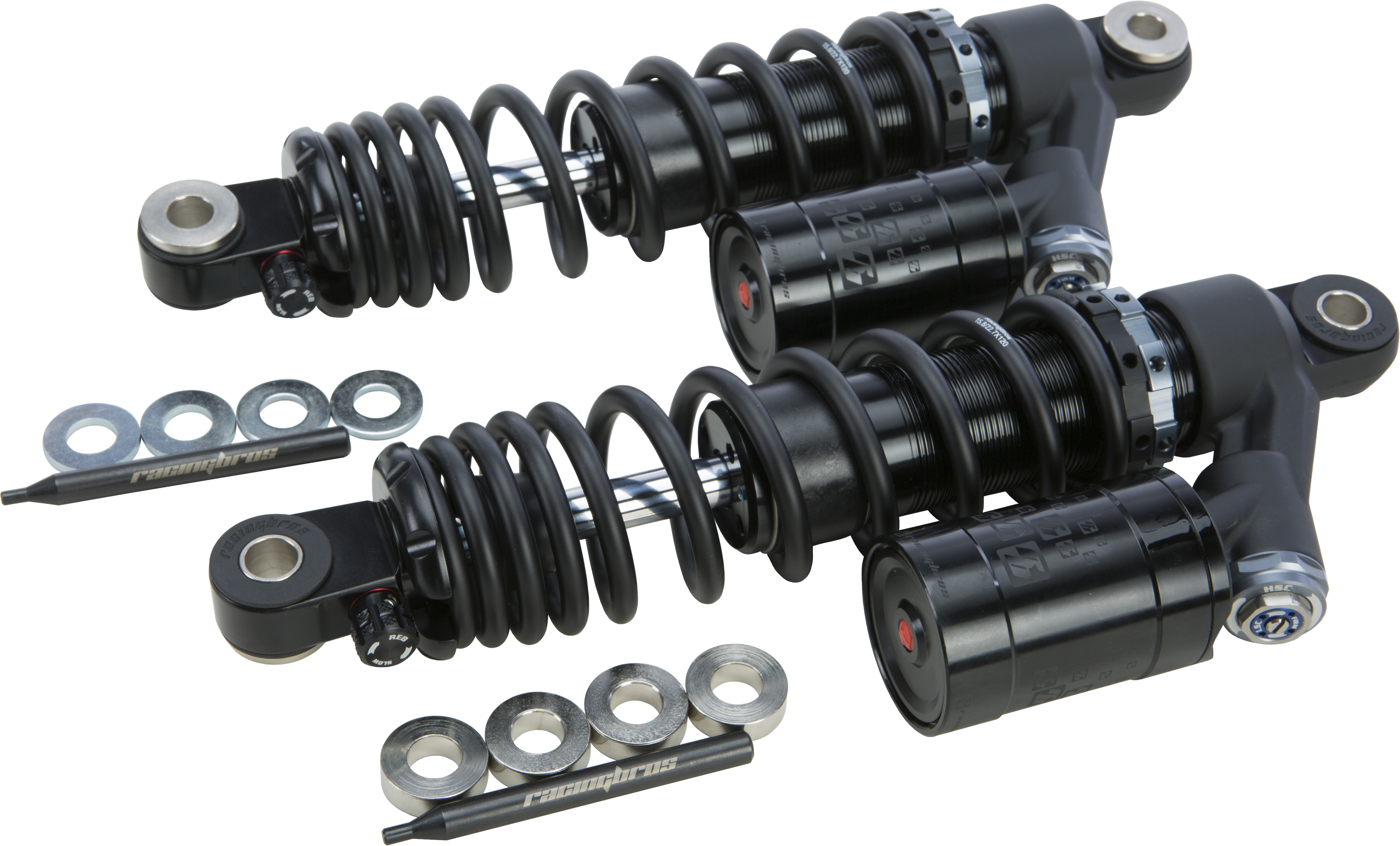 HARDDRIVE MONOTUBE SHOCK ADJUSTABLE 91-20 XL, 82-94 FXR 12.5" STD