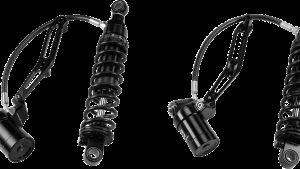 HARDDRIVE TOURING REMOTE RES SHOCKS 14"HVY WEIGHT BILLET BRACKET