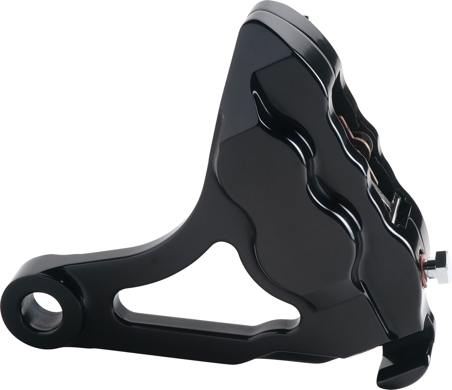 HAWG HALTERS INC 4 PIST REAR CALIPER ASSM BLACK ST 00-07