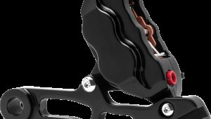 HAWG HALTERS INC 4 PIST REAR CALIPER KIT BLACK ST 84-99