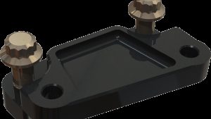 HAWG HALTERS INC CALIPER ADT BRKT 13" RTR RH FOR STK CALIPER BLACK