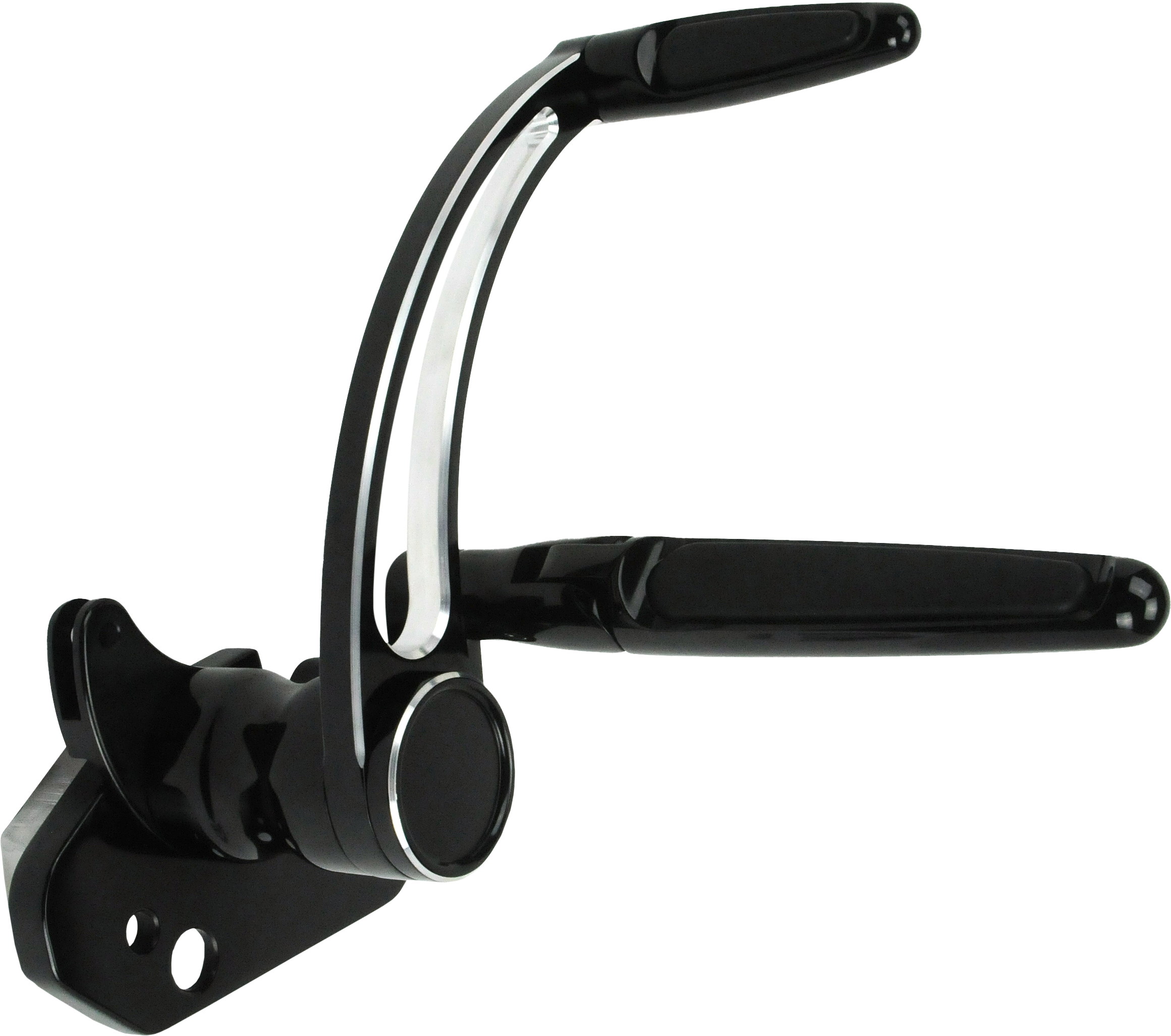 HAWG HALTERS INC FORWARD CNTRLS BLACK SLOTTED FLH 14-UP