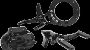 HAWG HALTERS INC MID-CNTRL KIT CBL CLUTCH BLACK FLH 21-UP