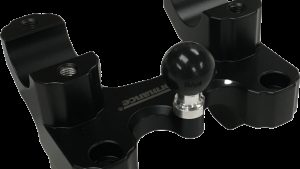 HELIBARS OFFSET RISER BLACK W/ RAM MNT `20-25 PAN AMERICA