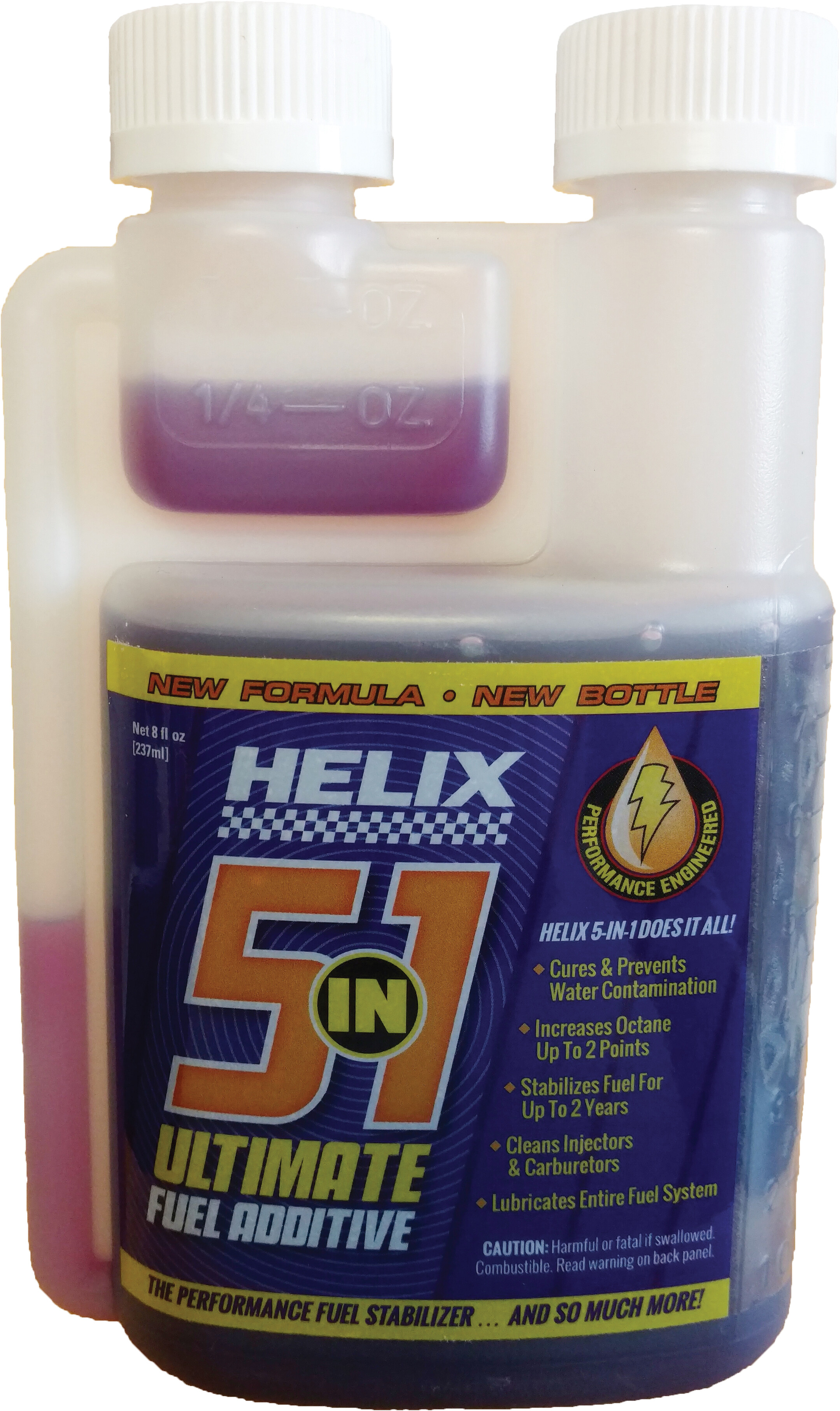 HELIX 5 IN 1 FUEL ADDITIVE 1 - 8 OZ. BOTTLE