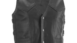 HIGHWAY 21 SIX SHOOTER VEST BLACK XL