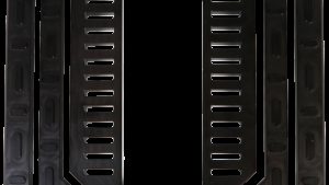 HOFMANN DESIGNS H/D BILLET FLOORBOARDS BLACK