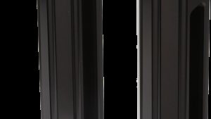 HOFMANN DESIGNS H/D BILLET RISERS 8" BLACK KICKBACK