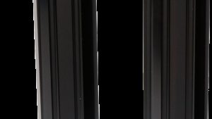 HOFMANN DESIGNS H/D BILLET RISERS 12" BLACK KICKBACK