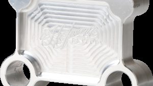 HOFMANN DESIGNS H/D BILLET PULL BACK PLATE RAW BATWING