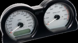 HOFMANN DESIGNS DUAL GAUGE ROAD GLIDE BLACK