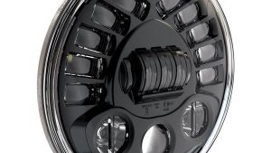 JW SPEAKER 8790A2 ADAPTIVE HEADLT 7" BLK BEZEL