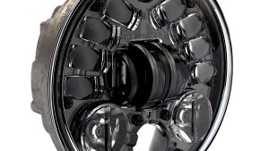 JW SPEAKER 8690A2 ADAPTIVE HEADLIGHT 5.75" BLK BEZEL